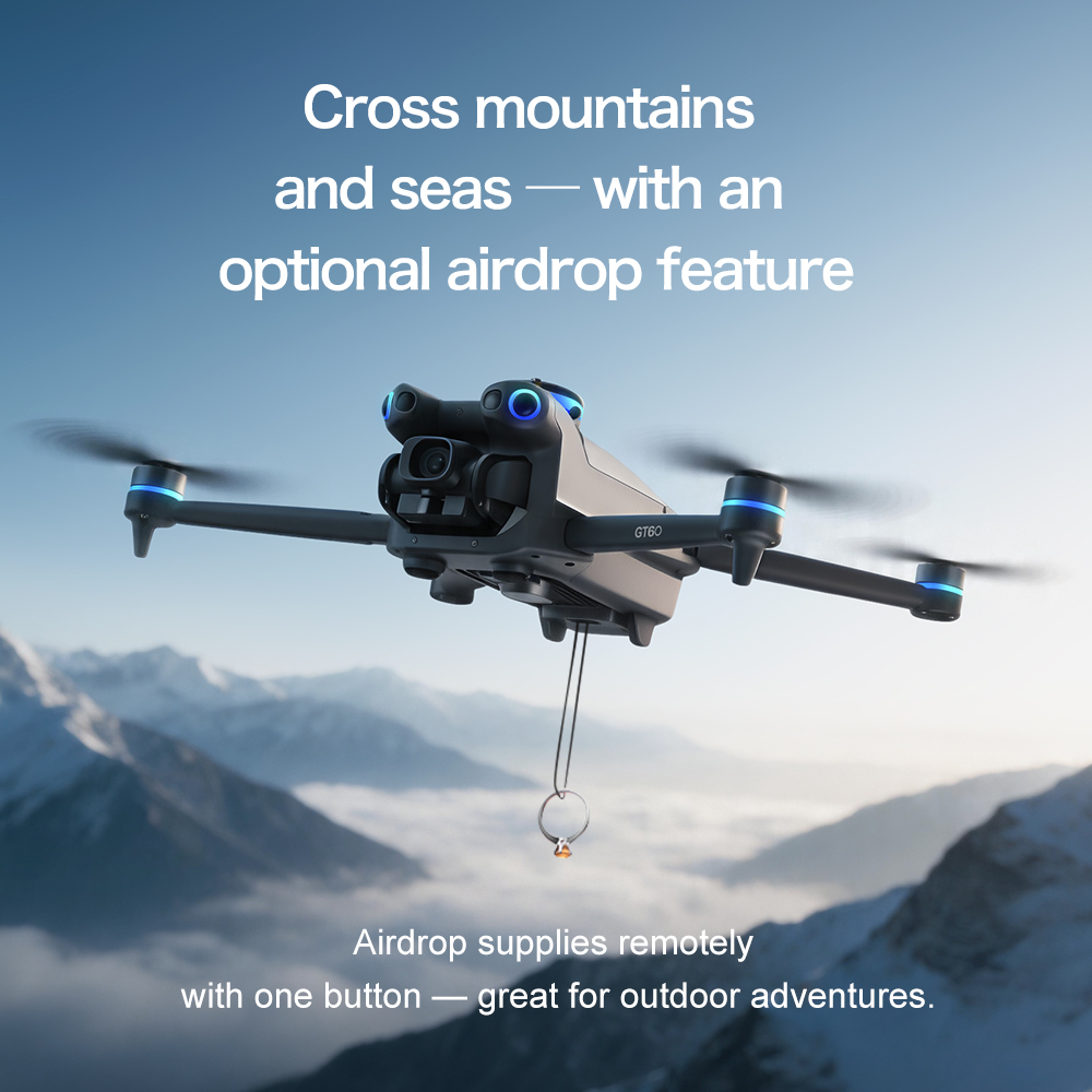 NIEUWE GT60 Mini Drone Dubbele - Drone Video Production recensie en prijs